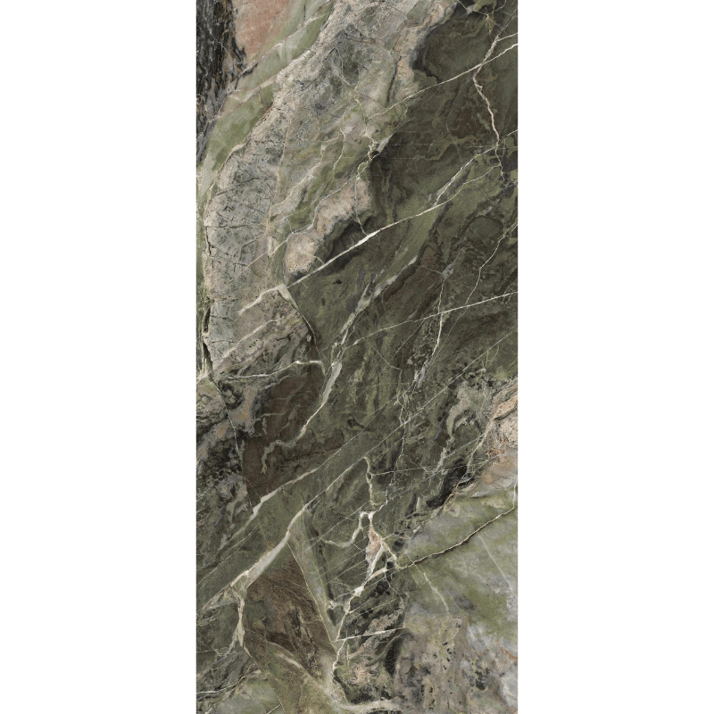 Florim Heritage Lux Emerald marbled Glossy Wall and Floor Tile - Ivy Tile Company Florim