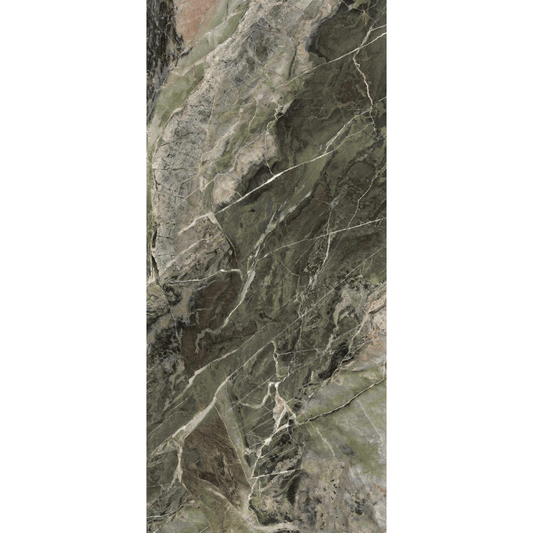 Florim Heritage Lux Emerald marbled Glossy Wall and Floor Tile - Ivy Tile Company Florim