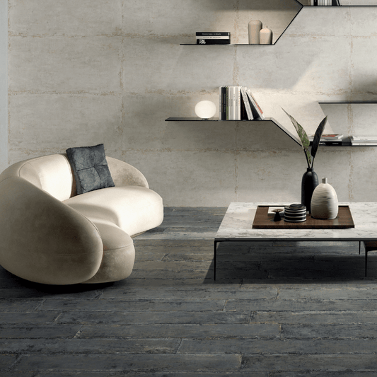 La Fabbrica Artile Sage Industrial Effect Matte Porcelain Wall and Floor Tile - Ivy Tile Company La Fabbrica