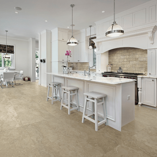 La Fabbrica Imperial Tivoli Muretto Dark Beige Stone Effect Matte Porcelain Wall and Floor Tile - Ivy Tile Company La Fabbrica