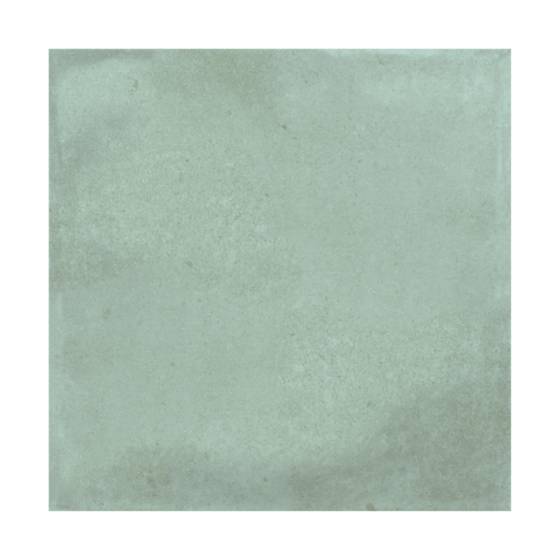 La Fabbrica Small Tinta Unita Sage Watercolour Glossy Ceramic Wall Tile - Ivy Tile Company La Fabbrica