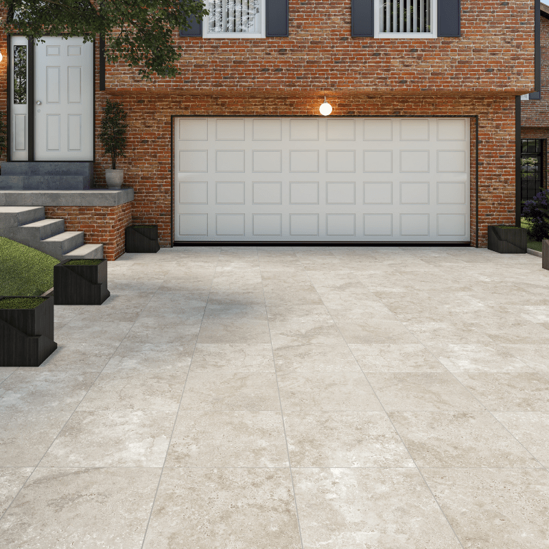 Vitacer Hayden Grey Stone Effect Textured Porcelain Outdoor Tile - Ivy Tile Company Vitacer