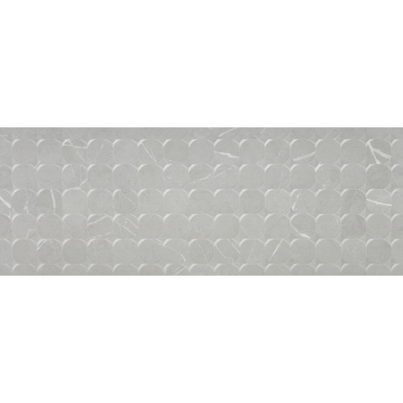 Vitacer Meraki Grey Marble Effect Decor Matte Porcelain Wall Tile - Ivy Tile Company Vitacer