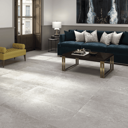 Vitacer Unik Grey Natural Stone Effect Matte Porcelain Wall and Floor Tile - Ivy Tile Company Vitacer