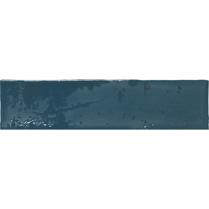 Vogue Navy Metallic Gloss White Body Wall Tile - Ivy Tile Company