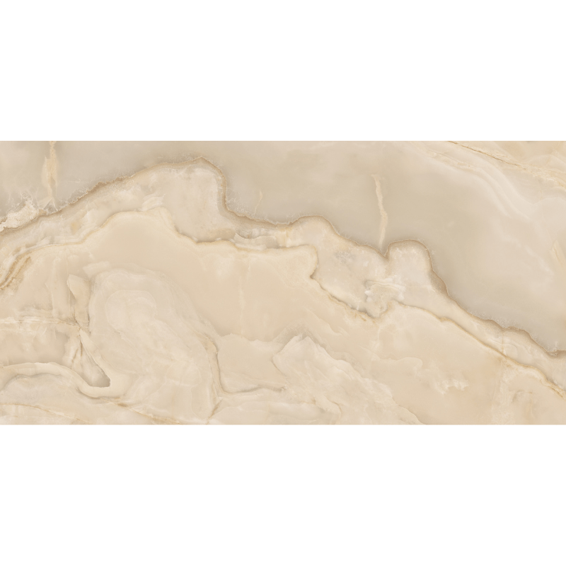 AVA Onice Iride Ambra Beige Marble Polished Porcelain Wall and Floor Tile - Ivy Tile Company