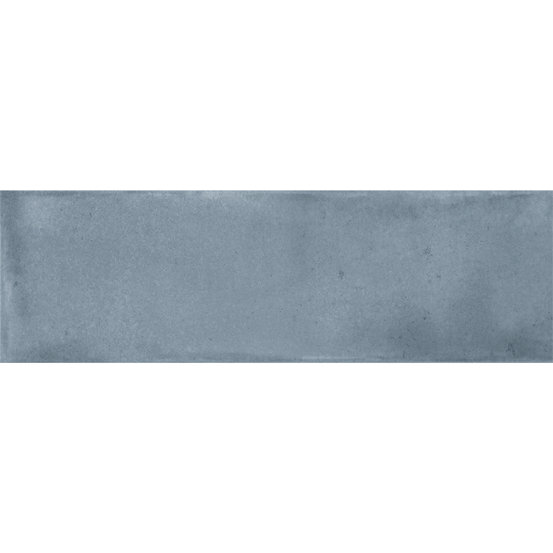 La Fabbrica Small Tinta Unita Light Blue Watercolour Glossy Ceramic Wall Tile - Ivy Tile Company