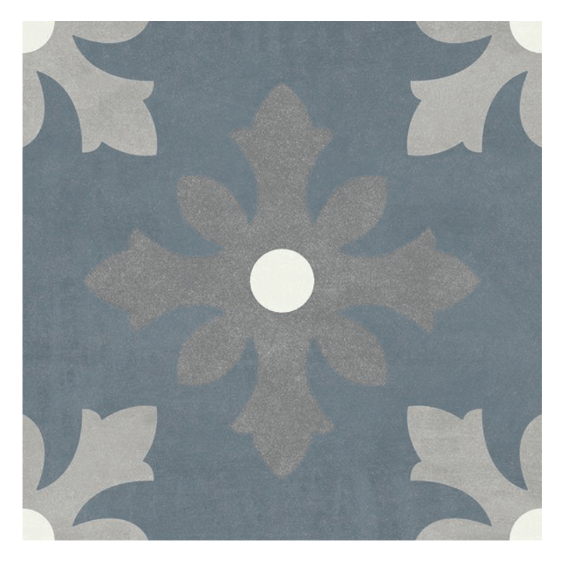 Morris Girona Patterned Matte Porcelain Wall And Floor Tile - Ivy Tile Company