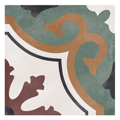 Morris Rimini Patterned Matte Porcelain Wall And Floor Tile - Ivy Tile Company