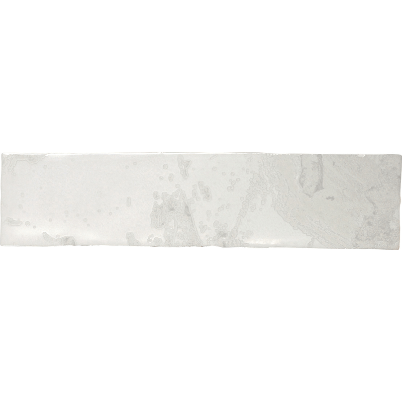Soho Pearl White Watercolour Effect Gloss White Body Wall Tile - Ivy Tile Company Carmen